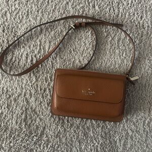 Kate Spade Brown Leather Crossbody Bag